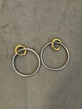 bracha two tone hoops